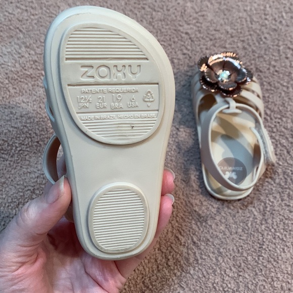 Zaxy Nina Toddler Sandals Great Used Condition - Picture 3 of 3